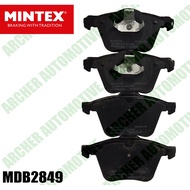 Front brake pad (brake pad) VOLVO S80 2.5T 3.2 D5 Year 2006/17" rim