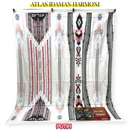 Atlas Idaman Harmoni White Sarong BHS Atlas Motif