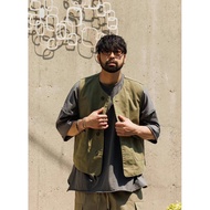 halo Selection Korea FARMERS MARKET oversize Cargo Vest Men Women Unisex 2 Colors