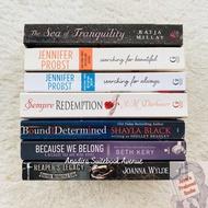 (PRELOVED ENGLISH NOVEL) Various Romance Fiction Books