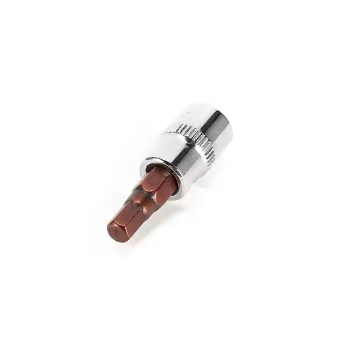 1Pcs Hex Head Hex Screwdriver Bit Manual Tool Parts H3 H4 H5 H6 H7 H8 H10 Square Drive Spanner Drive