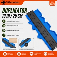 10 Inch Contour Duplicate Ruler Multifunctional Duplicate Mall Ruler