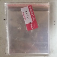 Opp plastic 11x11cm seal