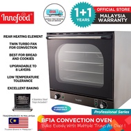 Innofood Twin Turbo Fan Convection Oven Ideal For Bread And Biscuits KT-BF1A