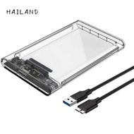 Hailand HDD enclosure External Hard Drive Case HDD SSD External Case 2.5" USB 3.0 hdd enclosure