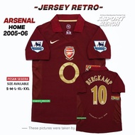 ASPORT ARSENAL HOME 2005 2006 RETRO ARSENAL HOME 05 06