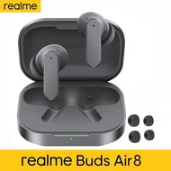 Original Realme Buds Air8 Earbuds 55dB ANC Bluetooth 5.4 Earphones 3D Audio Headphone IP55 LHDC Hi-R