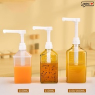 Coffee Syrup Dispenser na 1100 Ml. Multipurpose Tomato Sauce Bottle With Pump Size 5/8/10CC