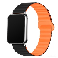 Dây đeo nam châm Silicone Tương thích cho Xiaomi Mi Band 9/8 Pro Band cho Redmi xem 4 dây đeo cổ tay