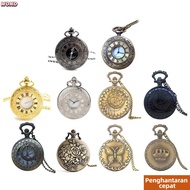 【Fast Shipping】WOND Fob Watches For Women Quartz With Necklace Steampunk