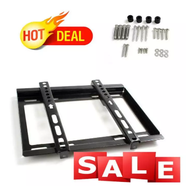 (จำนวน 10 ชิ้น) ชุดขาแขวนทีวี LCD LED ขนาด 14-32 นิ้ว TV Bracket แบบติดผนังฟิกซ์ (Black) 10 ชิ้น  (0