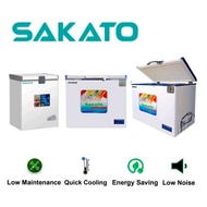 SAKATO Single Door Chest Freezer - Solid Top Chest Freezer Series