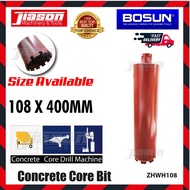 BOSUN ZHWH108 108 x 400MM Concrete Core Bit