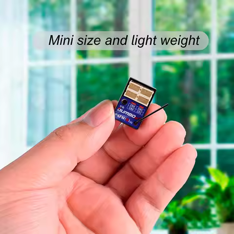 DumboRC Receiver P4FM / P4FMG Gyro 4CH PWM Mini Receiver for DumboRC X6 X6PM X5P X4 RC Transmitter M