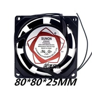 [Cooling Fan] Jianzhun SUNON SF8025AT 2082HBL 220V 8025 8CM Copper Wire Double Ball Axial Fan