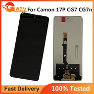 6.8 "Tecno Camon 17P CG7 Cg7n Camon 17P ชุดประกอบหน้าจอสัมผัส LCD อะไหล่เปลี่ยน ใหม่ 100% ของแท้ผ่าน