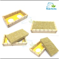 Rockwool Cutting Tool Rockwool Mold 18 dice size 2.5 x 2.5 cm