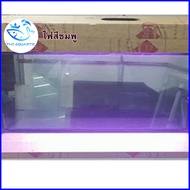 ฝาตู้ปลา 36x18 นิ้ว งานอะคริลิค สีดำเงา ขนาดมาตรฐาน พร้อมหลอดไฟ *มีสินค้าพร้อมส่ง