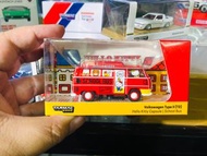 現貨 TARMAC WORKS 1/64 VOLKSWAGEN VW TYPE II T2 BUS HELLO KITTY DIECAST SCALE MODEL CAR