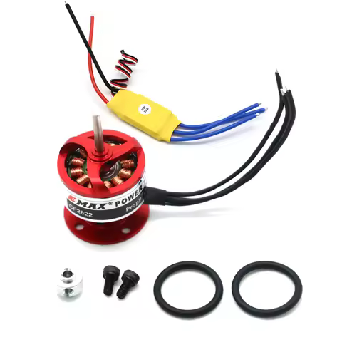 EMAX CF2822 1200KV Outrunner Motor + XXD 30A ESC For Rc Airplane