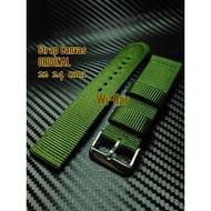 HIJAU Original CANVAS WATCH STRAP FOR SEIKO AND SWISS ARMY GREEN