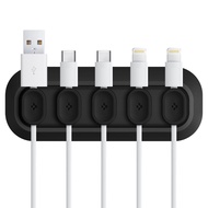 Spigen Magnetic Cable Holder [LD101] Stay Organized Maintain Better and Cleaner / Cable Winder / Cab