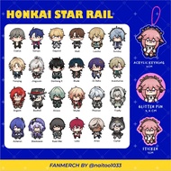 Honkai Star Rail HSR Keychain/ Keyring, Pin/ Badge, Sticker/ Sticker Fanmerch by @naitoo1033