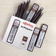 Rotring 0.5 2B Pencil Lead 15 Per Tube