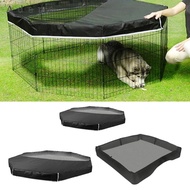 [Adepe] Mesh Fabric Top Playpen Cover Foldable Lightweight for Puppies Indoor Outdoor Dog Playpen Ac