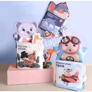 Education 3D Hand Puppet Cloth Book / Baby Early Learning 3D Cloth Books