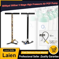 6000psi 300bar 3 Stage High Pressure Air PCP Pump For Pcp Hunting Car Bicycle Refilling PCP Compress