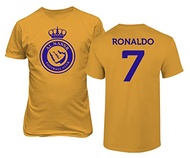 FLAURA Al NASSR Soccer #7 Ronaldo Jersey Style Unisex T-Shirt