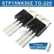 5pcs STP15NK50Z TO-220 P15NK50Z TO220 14A/500V N-channel MOSFET Transistor new original IC