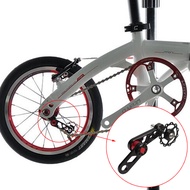 Chainring Tensioner Rear Derailleur Zipper Folding Bike Chain Guide Pulley Bike Partsbicycle accessories