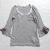 kaos casual sacai luck japan AW12 longsleeve tissue ruffle original