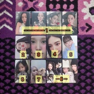 Official Photocard PC Red Velvet Irene Seulgi Wendy Joy Le Sserafim Chaewon Unit Sakura Kazuha Yunji