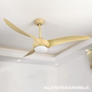 ‍🚢Nordic Ceiling Fan Lights Dining Room/Living Room Bedroom and Household110VVariable Frequency Dc Fan Lamp One Piece Dr