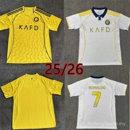 AAA+ AL-Nassr FC jersey/CR7 Jersey 2025/26  Saudi Arabia RONALDO#7 HOME AWAY  jersey