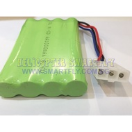Ni-Cd 9.6V 1000mAh Tamiya 3 pin Connector battery and or without 9.6V charger