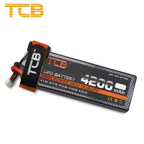 2S 3S RC LiPo Battery 7.4V 11.1V Batteries 4200 4500 5200 6000mAh 30C 40C 60C RC Drone Airplane Car