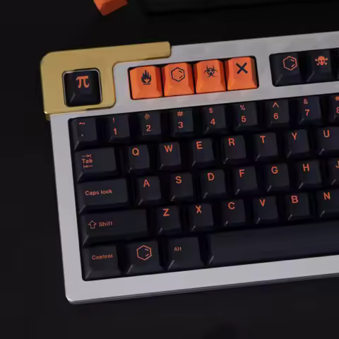 130 keys Carbon Keycaps Dye Sub KeyCap PBT Cherry Profile For MX Split Mechanical Keyboard 104 87 GK