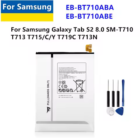 Replacement Battery For Samsung Galaxy Tab S2 8.0 T710 T715 T715C SM T713N T719C EB-BT710ABE EB-BT71