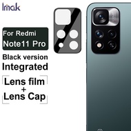 Original iMak Black Border Camera Lens Film Redmi Note 11 Pro Plus HD Tempered Glass Redmi Note11 Pro Screen Protector Protective Films