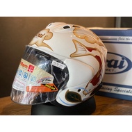 HELMET ARAI VZRAM KOI PUTIH