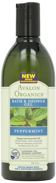 Avalon Organics Gel Bth N Shwr Ppprmint