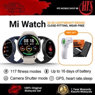 XiaoMi Mi Watch Smartwatch (1.39" AMOLED Display, 100+ Watch Faces, 12nm High-end GPS Chip) 1 Year W