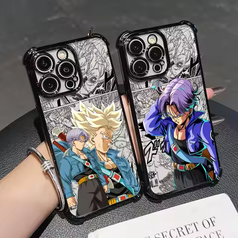 Plating Phone Case For Google Pixel 10 9 8 7 9a 8a 7a Pro XL 5G Anti Fall Airbag Anime D-DRAGON BALL