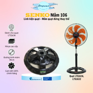 Mâm quạt thay thế cho quạt đứng Senko LTS1636/DTS1607/DCN1806/DCN1808 - 100% chính hãng