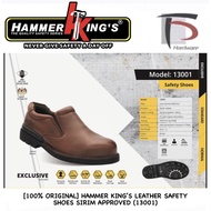 [100% ORIGINAL] HAMMER KING’S MEN GENUINE LEATHER SAFETY SHOES (MODEL : 13001) (OSCAR / BEETHREE / B