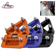 JFG MOTO Fold Brake Pedal Step Tip Plate For 125-450 XC/XCF/SX/SXF 2016 125-501 FC/TC 2016 Motorcycl